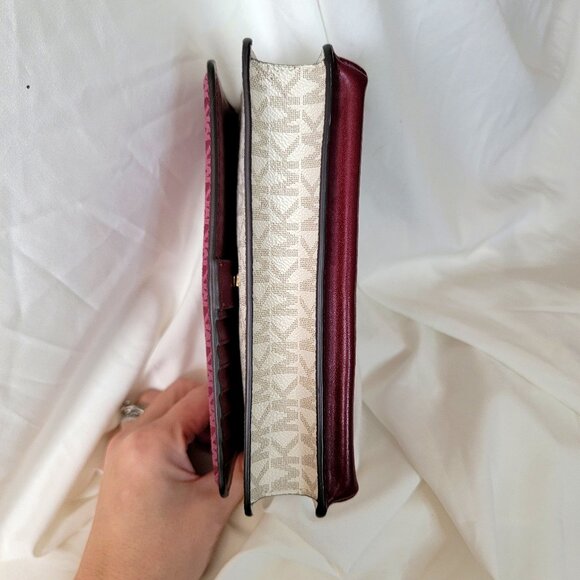 Michael Kors Jet Set Small Two-Tone Smartphone Crossbody Bag, NWOT - Picture 6 of 13